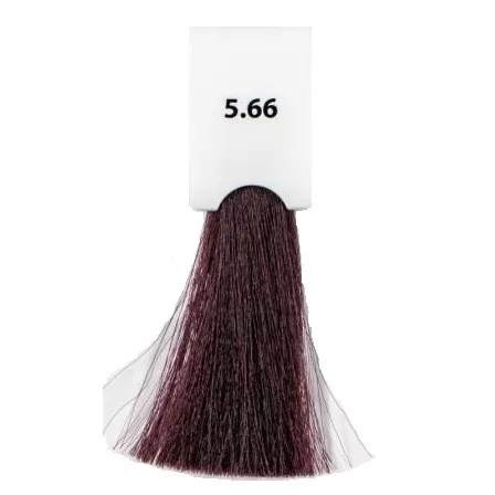 Стойкий без аммиачный краситель для волос Kaaral Baco Soft 5,66 светлый коричневый красный насыщенный натуральный 100 мл