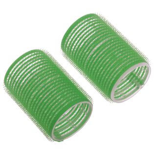 Бигуди-липучки зеленые d 20 мм 12 шт