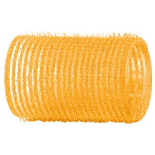 Бигуди-липучки желтые d 32 мм 12 шт