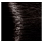 Крем-краска для волос с гиалуроновой кислотой 4,84 Коричневый брауни KAPOUS PROFESSIONAL HYALURONIC 100 мл