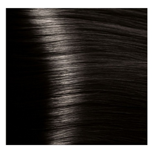 Крем-краска для волос с гиалуроновой кислотой 4,00 Коричневый интенсивный KAPOUS PROFESSIONAL HYALURONIC 100 мл
