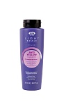 Шампунь для осветленных, мелированных и седых волос Lisap Milano Light Scale Care Anti Yellow Shampoo 250 мл