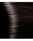 Крем-краска для волос с гиалуроновой кислотой 6,28 Темный блондин перламутровый шоколадный KAPOUS PROFESSIONAL HYALURONIC 100 мл