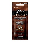 Крем для загара в солярии масло какао ши кофе экстракт прополиса SOLBIANCA CHOCO BLACK 15 мл.