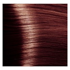 Крем-краска для волос с гиалуроновой кислотой 5,5 Светлый коричневый махагоновый KAPOUS PROFESSIONAL HYALURONIC 100 мл