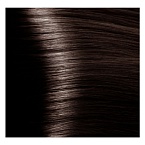 Крем-краска для волос с гиалуроновой кислотой 4,81 Коричневый какао пепельный KAPOUS PROFESSIONAL HYALURONIC 100 мл