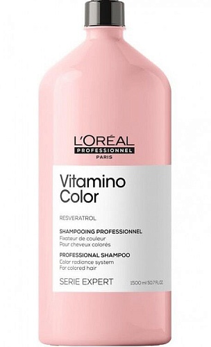 Шампунь для защиты цвета окрашенных волос L'Oreal Professionnel Expert Vitamino Color Shampoo 1500 мл