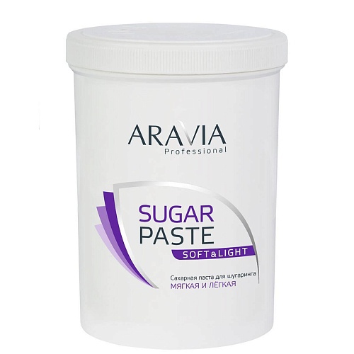 Паста сахарная для шугаринга мягкая и легкая мягкой консистенции  Aravia Professional  1500 гр.  