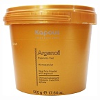 Порошок обесцвечивающий с маслом арганы Kapous Professional Arganoil Fragrance Free 500 мл. 