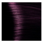 Крем-краска для волос с гиалуроновой кислотой 4,2 Коричневый фиолетовый KAPOUS PROFESSIONAL HYALURONIC 100 мл