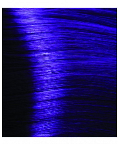 Крем-краска для волос с экстрактом жемчуга №02 корректор фиолетовый KAPOUS PROFESSIONAL BLOND BAR 100 мл. 