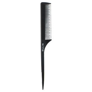 Расческа для волос с хвостиком и зубчиками разной длины Ollin Professional 24 см 