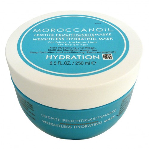 Маска легкая увлажняющая для тонких и сухих волос Moroccanoil Weightless Hydrating Mask 250 мл