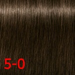 Деми-перманентный краситель для волос с жидкой формулой Светлый коричневый натуральный SCHWARZKOPF PROFESSIONAL IGORA VIBRANCE 60 мл 5-0