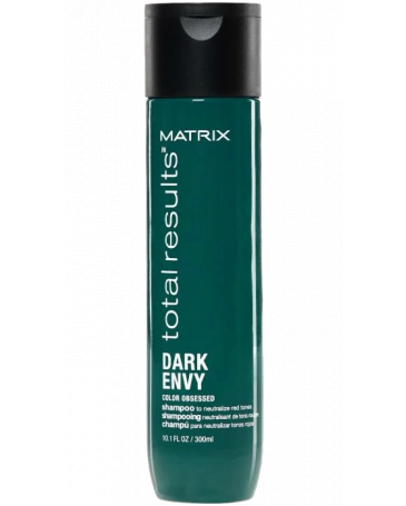 Шампунь для нейтрализации красных оттенков темных волос MATRIX Dark Envy  300 мл