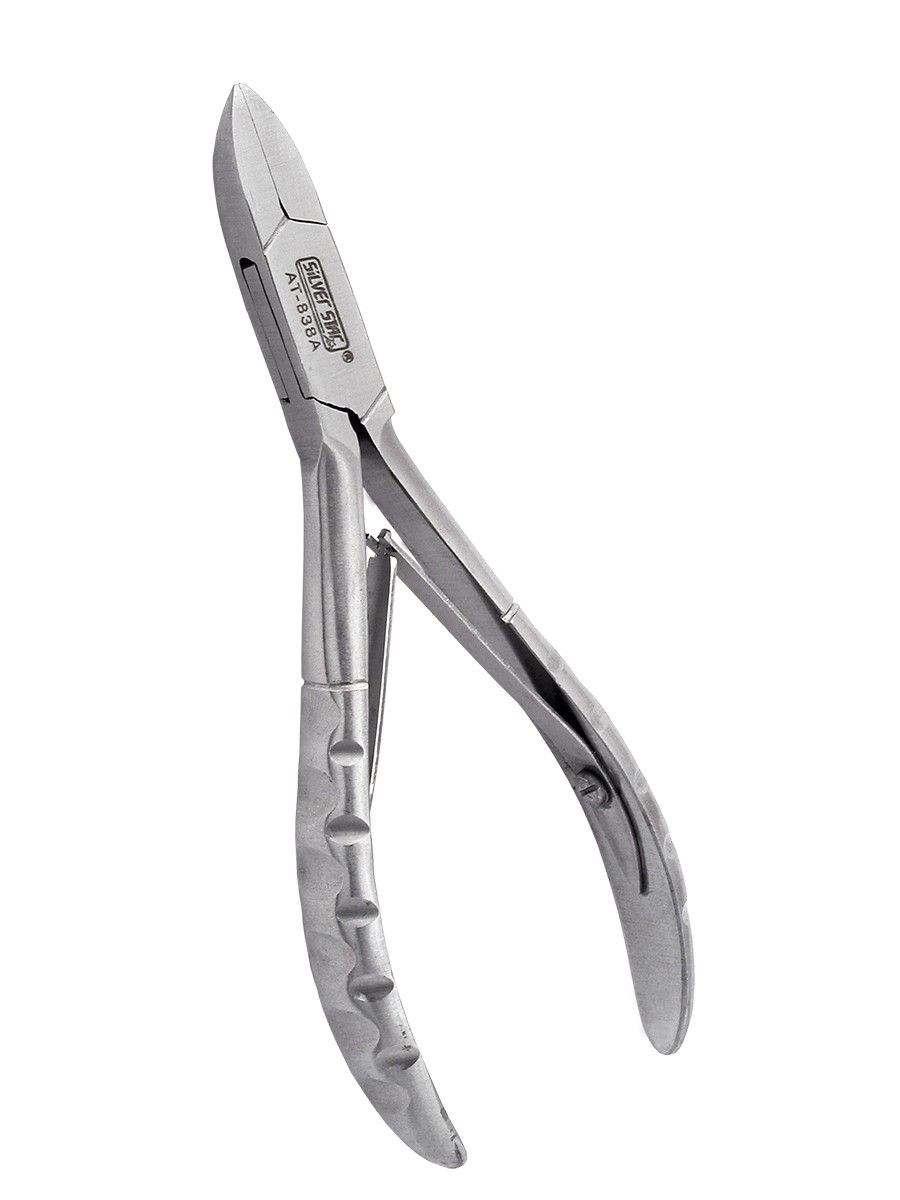 Кусачки для ногтей 15 мм АТ-838А Silver Star