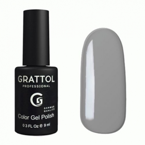 019 Гель-лак Color Gel Polish Pastel Grаy Grattol 9 мл
