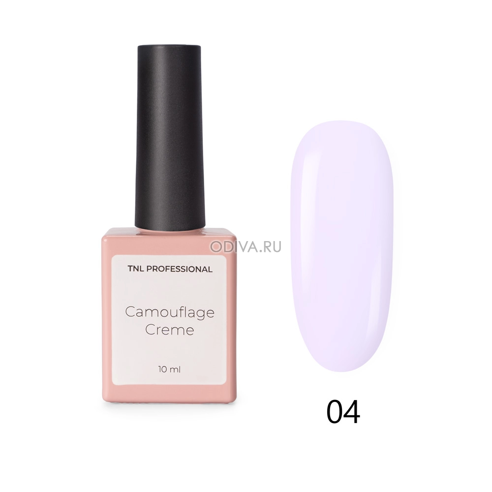 04 Гель-лак черничный макарун Camouflage Creme TNL 10 мл