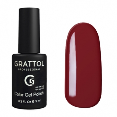 Гель-лак GRATTOL COLOR GEL POLISH GARNET 9 мл GTC  № 022 