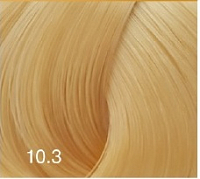 Крем-краситель светлый блондин золотой BOUTICLE Expert Color 100 мл № 10,3