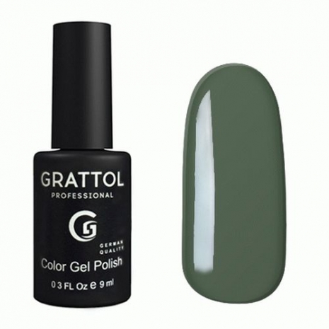 Гель-лак GRATTOL COLOR GEL POLISH GREEN GRAY 9 мл GTC  № 059 