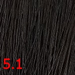 Крем краска для волос 5.1 Светлый пепельно-коричневый CUTRIN AURORA 60 мл