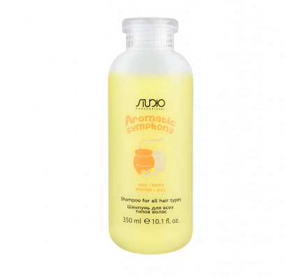 Шампунь молоко и мед для всех типов волос Kapous Professional Studio350 мл.  