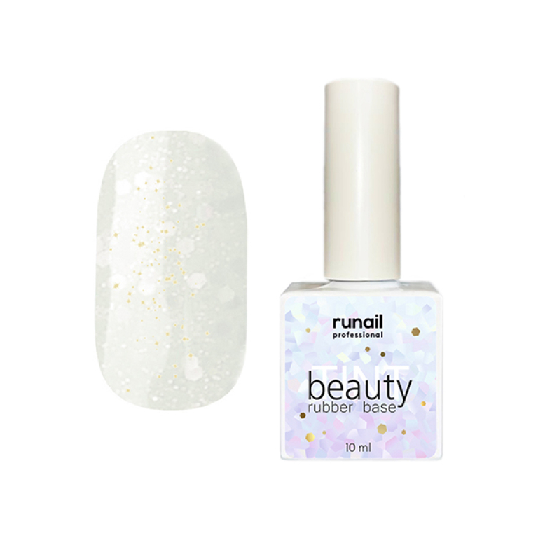 База цветная каучуковая для гель-лака Beauty TINT Glitter Mix 10 мл