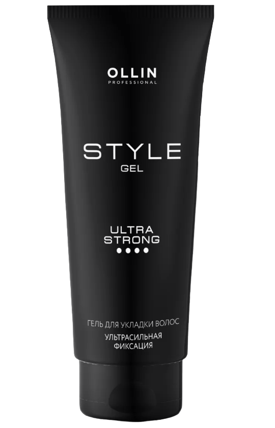 Гель для укладки волос ультрасильной фиксации Gel Ultra Strong Ollin Professional 200 мл