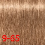 Деми-перманентный краситель для волос с жидкой формулой Блондин шоколадный золотистый экстра SCHWARZKOPF PROFESSIONAL IGORA VIBRANCE 60 мл 9-65