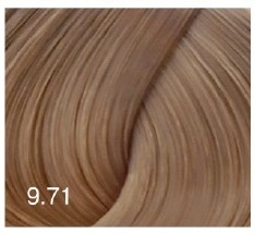 Крем-краситель блондин коричнево-пепельный BOUTICLE Expert Color 100 мл №  9,71