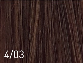Безаммиачный перманентный краситель для волос 4,03 шатен золотистый  Escalation Easy Absolute 3 LISAP MILANO 60 мл