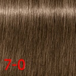 Деми-перманентный краситель для волос с жидкой формулой Cредний русый натуральный SCHWARZKOPF PROFESSIONAL IGORA VIBRANCE 60 мл 7-0