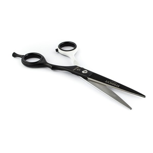 Ножницы парикмахерские Black/White 6.0" с микоронасечкой PBS-EP-32166