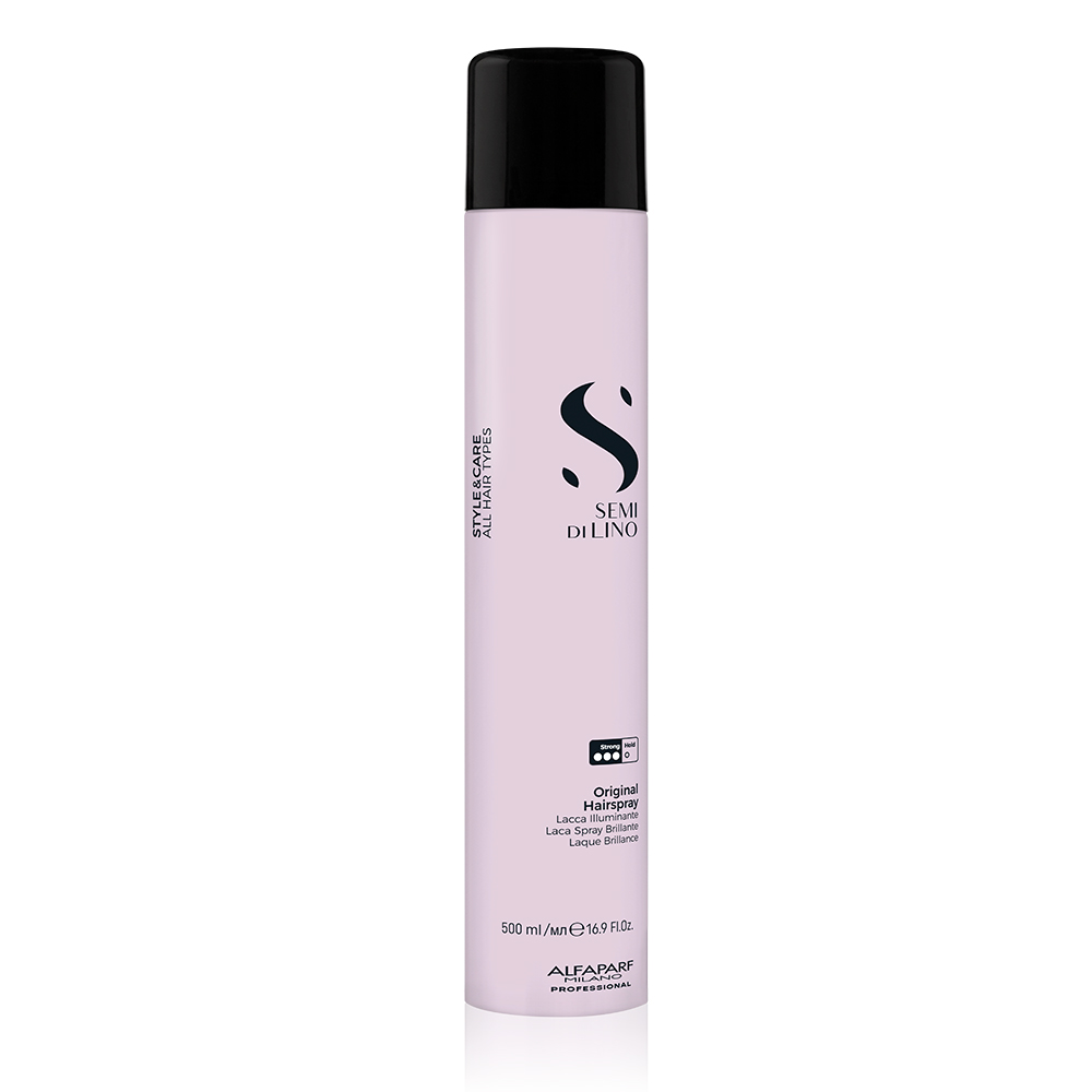 Лак для укладки волос сильной фиксации Original Hairspray Sdl Style&Care Alfaparf 500 мл  
