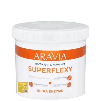 Паста сахарная для шугаринга Aravia Professional SUPERFLEXY Ultra Enzyme 750 гр. 