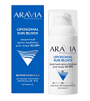 Крем-праймер для лица SPF-30 защитный SUN Block+ Aravia Professional 50 мл
