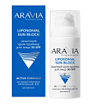 Крем-праймер для лица SPF-30 защитный SUN Block+ Aravia Professional 50 мл