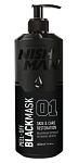 Маска для лица мужская черная Black Nishman 200 мл