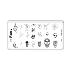Пластина для стемпинга Crazy story Mystic Kapous Nails