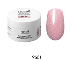 9651 Гель моделирующий УФ светоотражающий Builder UV Gel Reflective Nude Runail 15 гр