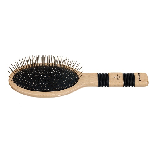 Щетка для животных с ручкой металлические штифты Dewal Pro Grooming