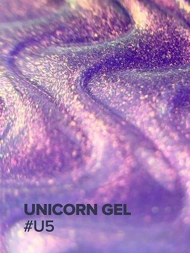 # U5 Гель моделирующий цветной Unicorn Gel Uno 15 гр
