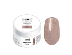 8557 Гель моделирующий УФ с поталью Builder UV Gel Potal Runail 15 гр