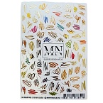 26F Слайдеры для дизайна ногтей Фольгированый Miw Nails 2 гр