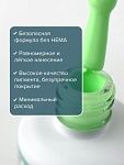 2423 Гель-лак для ногтей Весенне-зеленый - Spring Green Hema Free Uno 10 гр