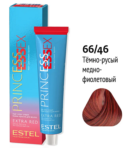 Краска для волос Estel Professional Essex Princess 66/46 тёмно-русый медно-фиолетовый 60мл