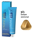 9,3 Крем-краска блондин золотистый пшеничный Princess Essex Estel Professional 60 мл
