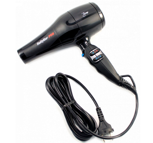 Фен для волос Tiziano 2 насадки 2100 Вт черный BaByliss Pro