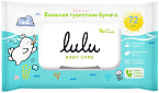 Бумага туалетная влажная детская LULU 72 шт